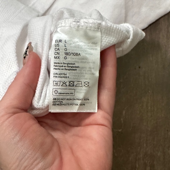 H&M White Los Angeles Graphic Tee - Picture 7 of 7